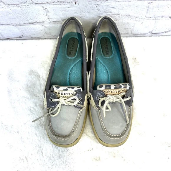🚫SOLD! |•SPERRY•| Leather Top-Siders Animal Print - Picture 5 of 9